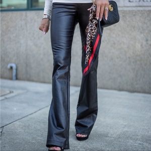 Spanx Vegan Leather Flares